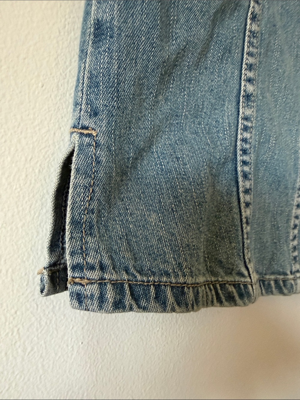 Bill Blass|Light Wash Vintage Denim 90’s Vest|S/M|EUC - Picture 5 of 5